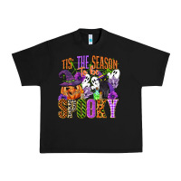 Black tis the season to be spooky Urban Heavy Tee - CowGirlArtShop