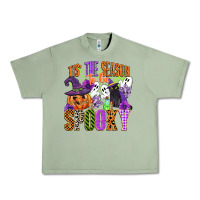 Oil Green tis the season to be spooky Urban Heavy Tee - CowGirlArtShop