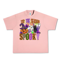 Salmon tis the season to be spooky Urban Heavy Tee - CowGirlArtShop