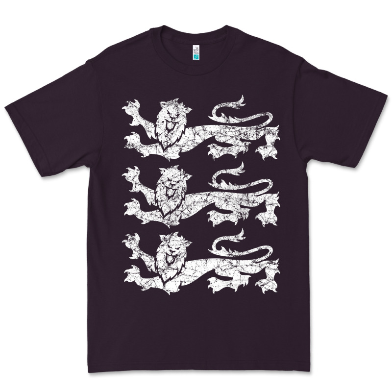 Retro Three England Lions Vintage Souvenir Premium Tee by trangStudio | Teevron