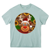 Arona cute reindeer head Christmas Heavy Core Tee - Jasminsmagicworld