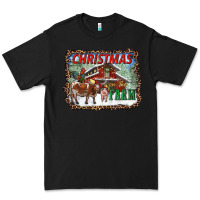 Black Christmas on the farm Premium Tee - RanaPortraitStore