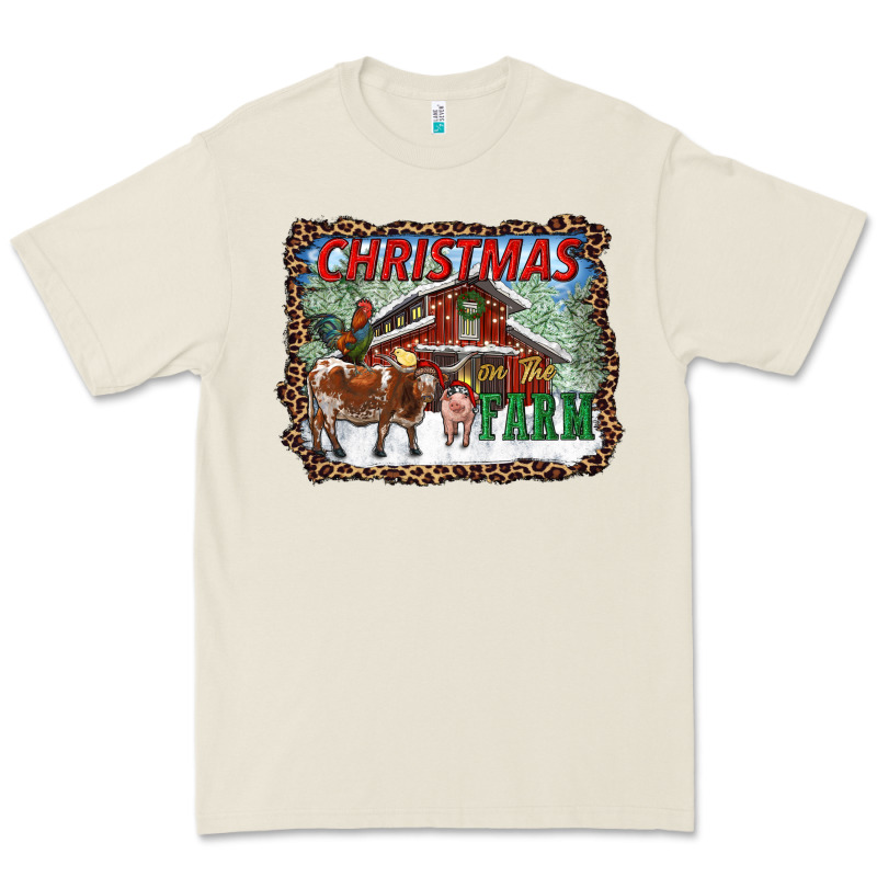 Christmas On The Farm Premium Tee by RanaPortraitStore | Teevron
