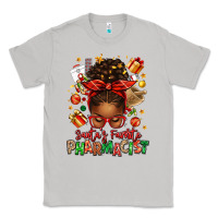 Moon Dust santas favorite pharmacist afro messy bun Classic Tee - texasbilliewilder