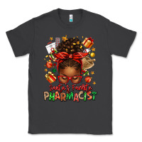 Smoke santas favorite pharmacist afro messy bun Classic Tee - texasbilliewilder