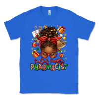 True Royal santas favorite pharmacist afro messy bun Classic Tee - texasbilliewilder