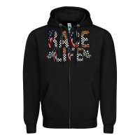 Black race life Zipper Hoodie - RacoonDesign