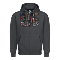 Smoke race life Zipper Hoodie - RacoonDesign
