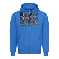 True Royal race life Zipper Hoodie - RacoonDesign