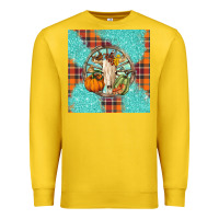 Lemon fall bull skull Premium Sweatshirt - BarkalooDesign