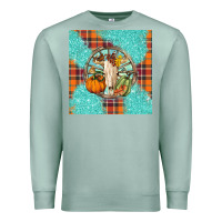 Seafoam fall bull skull Premium Sweatshirt - BarkalooDesign