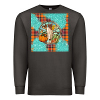 Smoke fall bull skull Premium Sweatshirt - BarkalooDesign