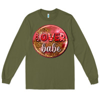 Army Green lover babe olivia Long Sleeve Tee - OliviaCreatesArt