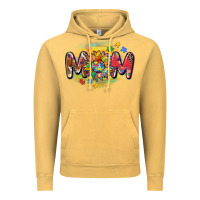 Vintage Mustard autism mom Vintage Hoodie - CowGirlArtShop