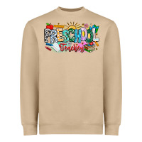 Mushroom Precschool Teacher Heavyweight Sweatshirt - CowhideDigitalArt