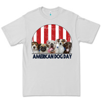Dove Grey American Dog Day Premium Tee - Bettercallsaul