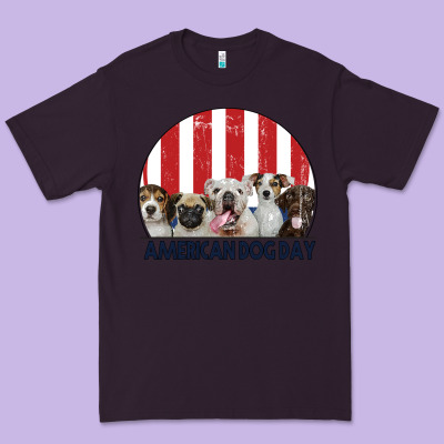 American Dog Day Premium Tee Designed By Bettercallsaul