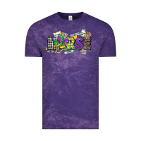 Cloud Purple nurse mardi gras Vintage Tee - CowGirlArtShop