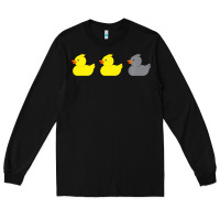 Black Duck Duck Grey Duck Funny Minnesota Premium Long Sleeve Tee - trangStudio