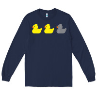 Navy Duck Duck Grey Duck Funny Minnesota Premium Long Sleeve Tee - trangStudio