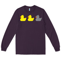 Plum Duck Duck Grey Duck Funny Minnesota Premium Long Sleeve Tee - trangStudio