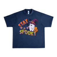 Navy stay spooky Urban Heavy Tee - CowGirlArtShop