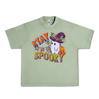 Oil Green stay spooky Urban Heavy Tee - CowGirlArtShop