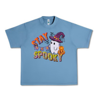 Pebble Blue stay spooky Urban Heavy Tee - CowGirlArtShop