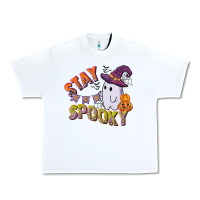 White stay spooky Urban Heavy Tee - CowGirlArtShop