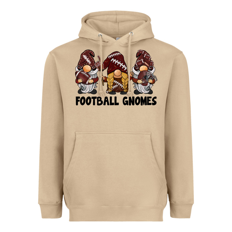 Football Gnomes Heavyweight Hoodie by BarkalooDesign | Teevron