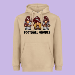 Football Gnomes Heavyweight Hoodie Designed By Barkaloodesign