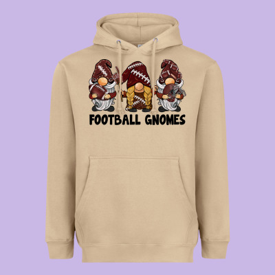 Football Gnomes Heavyweight Hoodie Designed By Barkaloodesign