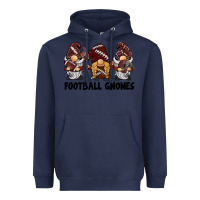 Navy football gnomes Heavyweight Hoodie - BarkalooDesign