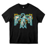 Black thuhderbird Heavy Core Tee - JahusDesignShop