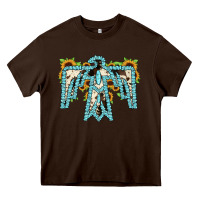Chocolate Brown thuhderbird Heavy Core Tee - JahusDesignShop
