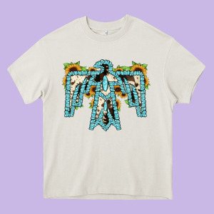 Thuhderbird Heavy Core Tee Designed By Jahusdesignshop