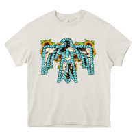 Cream thuhderbird Heavy Core Tee - JahusDesignShop