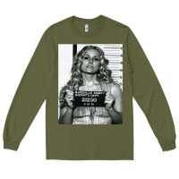 Army Green Sheri moon zombie baby firefly the devils rejects art print mugshot de Long Sleeve Tee - trangStudio