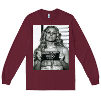 Burgundy Sheri moon zombie baby firefly the devils rejects art print mugshot de Long Sleeve Tee - trangStudio
