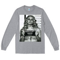 Heather Grey Sheri moon zombie baby firefly the devils rejects art print mugshot de Long Sleeve Tee - trangStudio