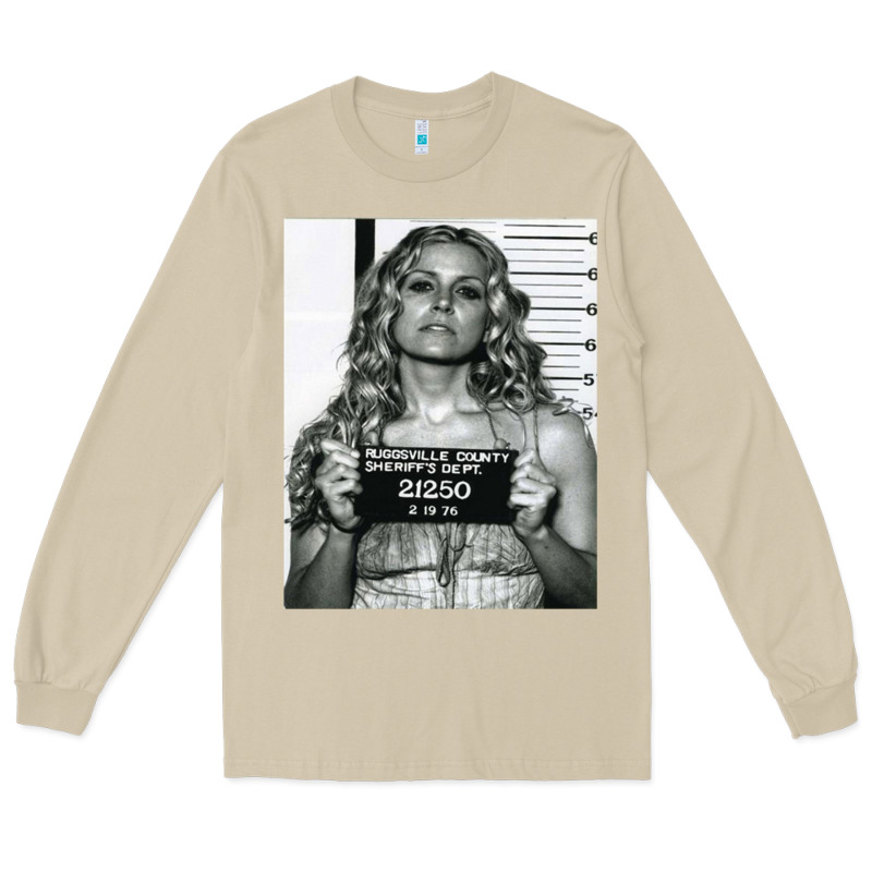 Sheri Moon Zombie Baby Firefly The Devils Rejects Art Print Mugshot De Long Sleeve Tee by trangStudio | Teevron