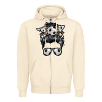Sandshell soccer mom Zipper Hoodie - RacoonDesign