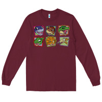 Burgundy The Land Before Time Collection GIFT Long Sleeve Tee - trangStudio