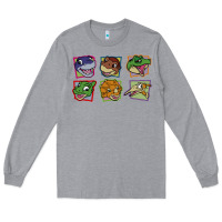 Heather Grey The Land Before Time Collection GIFT Long Sleeve Tee - trangStudio