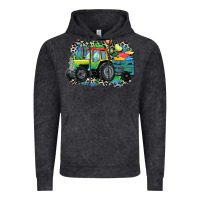 Vintage Black Autism farm tractor Vintage Hoodie - CowGirlArtShop