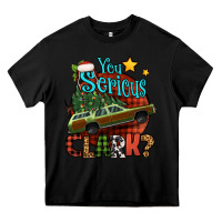 Black you serious clark with christmas car Heavy Core Tee - Jasminsmagicworld
