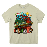 Mossy you serious clark with christmas car Heavy Core Tee - Jasminsmagicworld