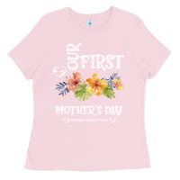 Bubblegum Pink Our Fırst Mother's day Mommy & Scarlette 2020 Ladies Tee - Bettercallsaul
