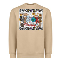 Mushroom Histtory Teacher Heavyweight Sweatshirt - CowhideDigitalArt