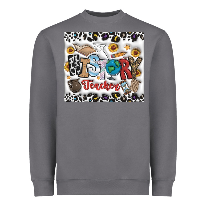 Histtory Teacher Heavyweight Sweatshirt by CowhideDigitalArt | Teevron